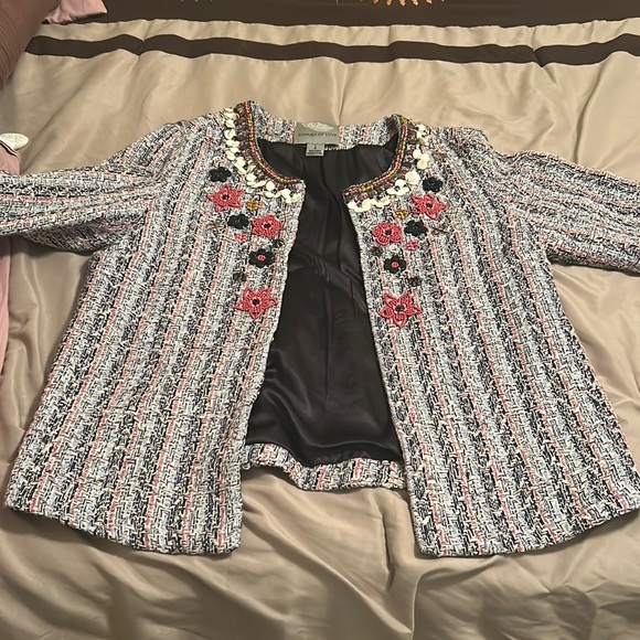 summer of love Jackets & Blazers - Summer of love beaded woven lady jacket